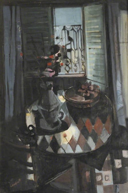 Modern painted still life