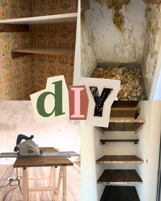 Part 2: Budget Pantry Makeover /w DIY Shelves